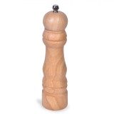 R&acirc;șniță Piper și Sare, Lemn, Diametru 4.5cm, &Icirc;nălțime 18cm, Maro Deschis, Oem
