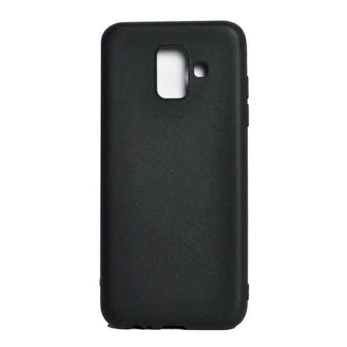 Husa Samsung A6 DUOS 2018 Spacer, negru, grosime 1 mm, material flexibil TPU, ColorFull Matt Ultra negru &quot;SPT-MUT-SA.A6D2018&quot;