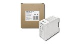 Sursă de alimentare Qoltec cu montare pe șină DIN | 60W | 12V | 5A | Albă | Subțire