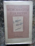 Memorandum d&#039;un &eacute;diteur l&#039;affaire dreyfus anecdotique - Stock (P.-V.)&lrm;