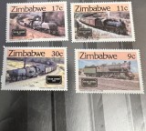 1985. Zimbabwe. Tren