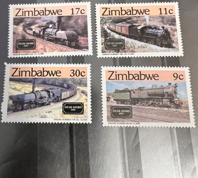 1985. Zimbabwe. Tren foto