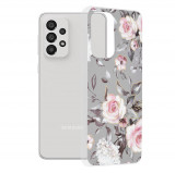 Cumpara ieftin Husa pentru Samsung Galaxy A33 5G, Techsuit Marble Series, Bloom of Ruth Gray