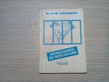 INFRACTIUNEA DE INSELACIUNE - Ion Gh. Gorganeanu - 1993, 104 p., Alta editura