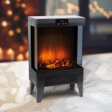 Semineu electric - 1000/2000 W Bewello - &icirc;ncalzitor radiant + LED - 37 x 22 x 56 cm Best CarHome