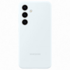 Husa de protectie Samsung Silicone Case pentru Galaxy S24, WHITE