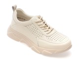Cumpara ieftin Pantofi sport EPICA albi, 18029, din piele naturala