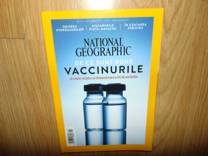 NATIONAL GEOGRAPHIC NR:175 NOIEMBRIE 2017