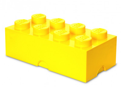 LEGO Cutie depozitare LEGO 8 galben Quality Brand foto
