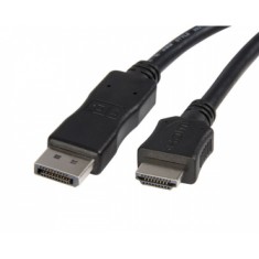 Cablu video Gembird DisplayPort Male - HDMI Male, 1m, negru