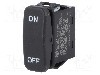 Intrerupator (ON)-OFF-(ON), 3 pozitii, SP3T, SCI - R13-258I-01-BB-9