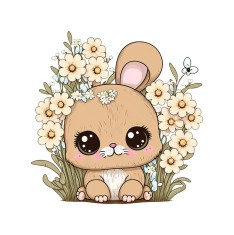 Sticker decorativ pentru copii Animalut, Multicolor, 55 cm, 5667ST foto
