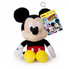 Jucarie de plus cu sunete Mickey Mouse - 17 cm foto