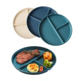 NOZVYCI Set 3 Farfurii de 23 cm, cu 3 compartimente, pentru cuptorul cu microunde - SECOND