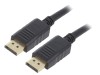 Cablu DisplayPort 1.2 Gembird, 1.8m, PVC, 4K UHD, Aurit, 28AWG, CC-DP2-6