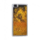 Husa Silicon Water Stars Gold Samsung Galaxy J4 2018 J400