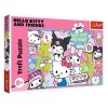 Puzzle Hello Kitty &amp; Kuromi (300 de Piese) - Trefl, Oem