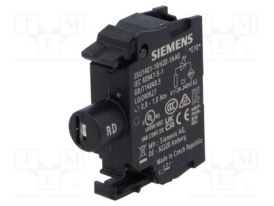 Element de iluminare 22mm SIRIUS ACT LED roșu SIEMENS foto