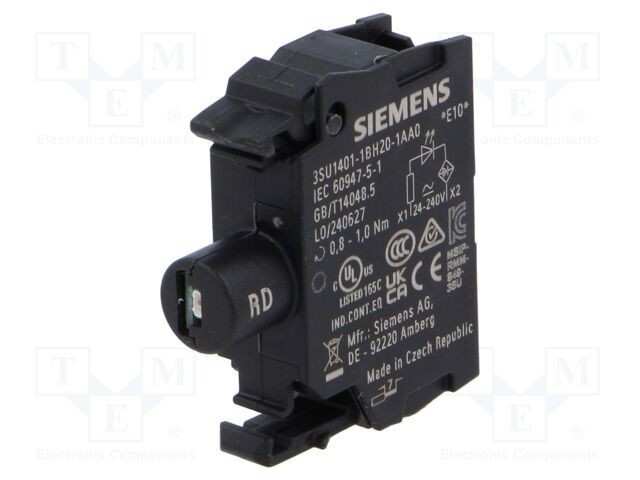 Element de iluminare 22mm SIRIUS ACT LED roșu SIEMENS