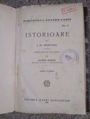 A. Istorioare 1930 Alfred Mosoiu foto
