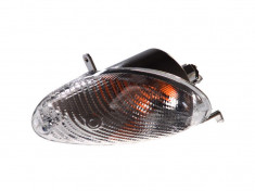 Lampa semnalizare moto fata, dreapta (culoare alba) MBK YP; YAMAHA YP 125 150 dupa 1998 foto