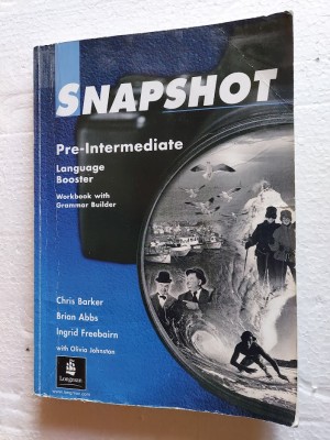Snapshot PRE INTERMEDIATE LANGUAGE BOOSTER - ABBS ,BARKER , FREEBAIRN foto