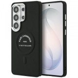 Husa MagSafe pentru Samsung Galaxy S26 Ultra S948, Karl Lagerfeld, Karl RSG Logo, Neagra