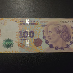 Bancnota 100 Pesos Argentina