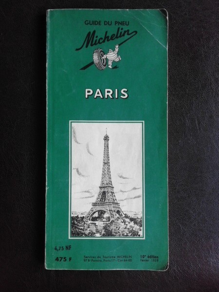 Michelin, Guide Paris (text in limba franceza)