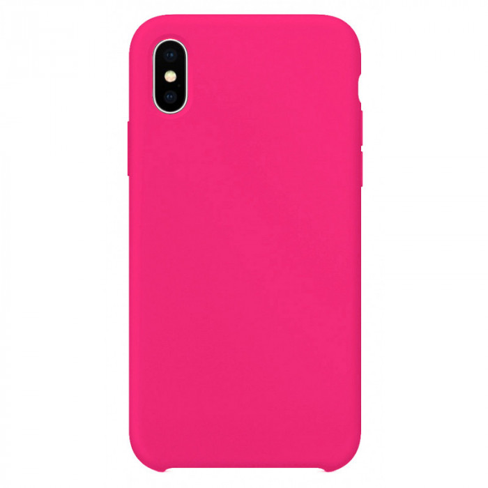 Husa TPU OEM Pure Silicone pentru Apple iPhone 11, Ciclam