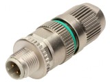 Mufă M12 5 pini Profibus cablu IP67 drept 4A