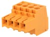 WEIDM&Uuml;LLER Conector Regletă Deconectabilă 4 Piste 3.5mm Terminal Surub 17A 320V