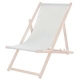 Scaun Pliabil Gradina Platinet, Lemn Fag, 3 Nivele, Rezistent Apa/UV, 1235x575x30mm, Sezlong Portabil