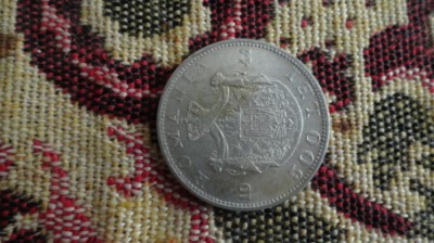 500 LEI 1944 ARGINT UNC foto