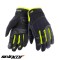 Manusi barbati pentru scuter - motocicleta Urban vara Seventy model SD-C48 negru/galben &ndash; degete tactile M (8 cm)