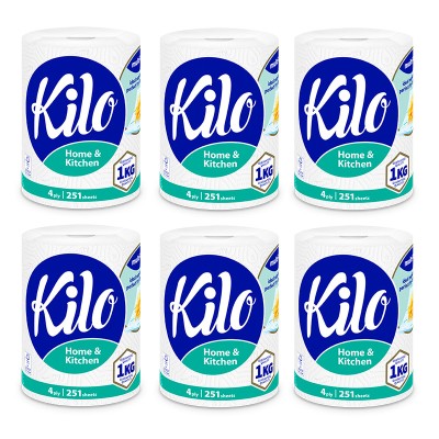 Set 6 Prosop de hartie Kilo Confort monorola, 4 straturi, 1506 foi, 6 kg foto