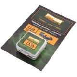 Bride Duble PB Products Double Crimps 0.8mm, 50buc/pac