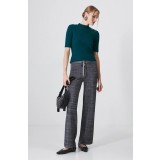 Medicine tricou femei, culoarea verde, cu turtleneck