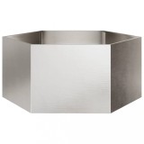 Cumpara ieftin Jardinieră de grădină 104x90x45 cm oțel inoxidabil hexagonal