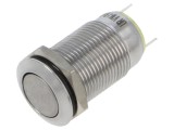 Comutator Anti-Vandalism FILN 2 Poziții SPST IP65 1A/250VAC 2A/36VDC FLM12-FJ-1-XX000-S10M2
