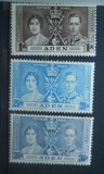 CN 1937 SERIE COLONII BRITANICE ADEN
