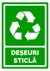 Indicator pentru deseuri sticla foto