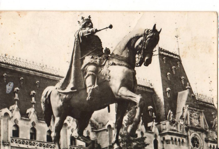 CPIB 22644 - CARTE POSTAL - IASI. STATUIA LUI STEFAN CEL MARE