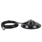 Baza magnetica antena CB PNI 145/PL, talpa 145mm, cablu 4m RG58, conector PL259