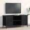 vidaXL Cabinet TV Stejar negru 100 x 40 x 50 cm Lemn compozit 862141