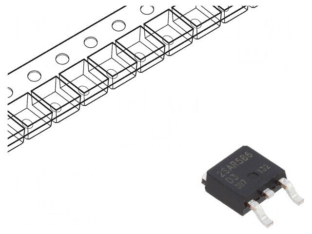 Tranzistor PNP bipolar 80V 5A 10W DPAK TO252 - Componentă Electronică de &Icirc;naltă Performanță