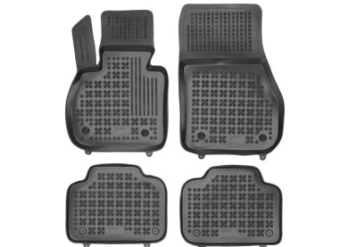 Covorase auto Mini Countryman (F60), 02.2017-, negru; elastomer, RapidAuto foto