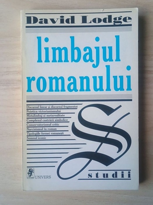David Lodge - Limbajul romanului