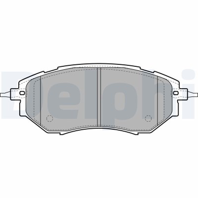 DELPHI LP1941 set placute frana,frana disc foto