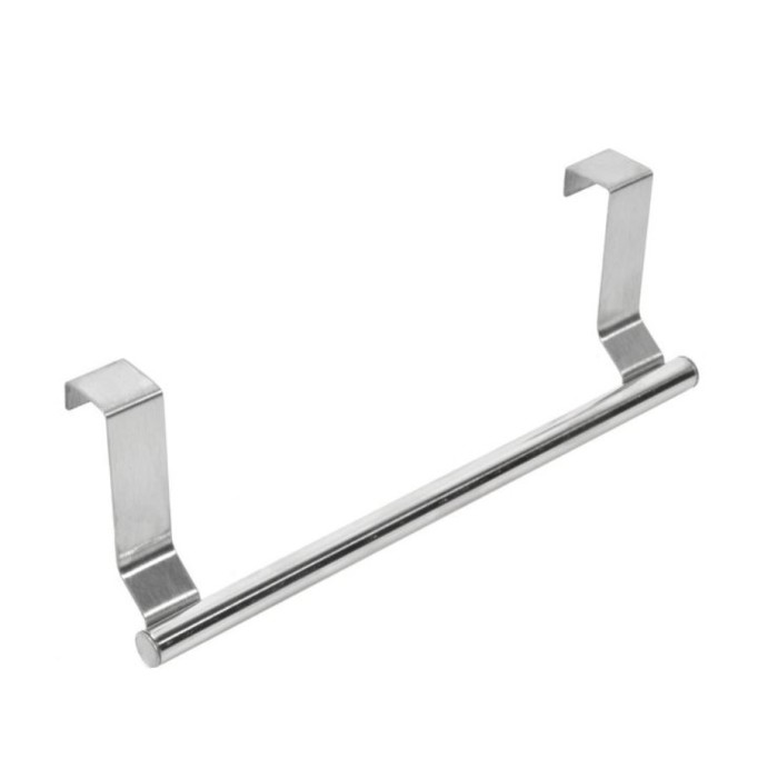 Suport de usa pentru prosop, sustendabil, inox, 22,5 X 8 cm, M Deco